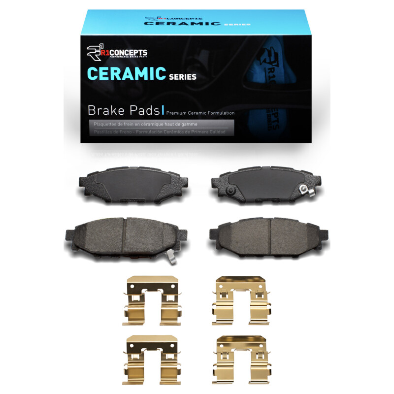 Subaru BRZ Brake Pads - Rear - R1 Concepts - Ceramic - `05-`23